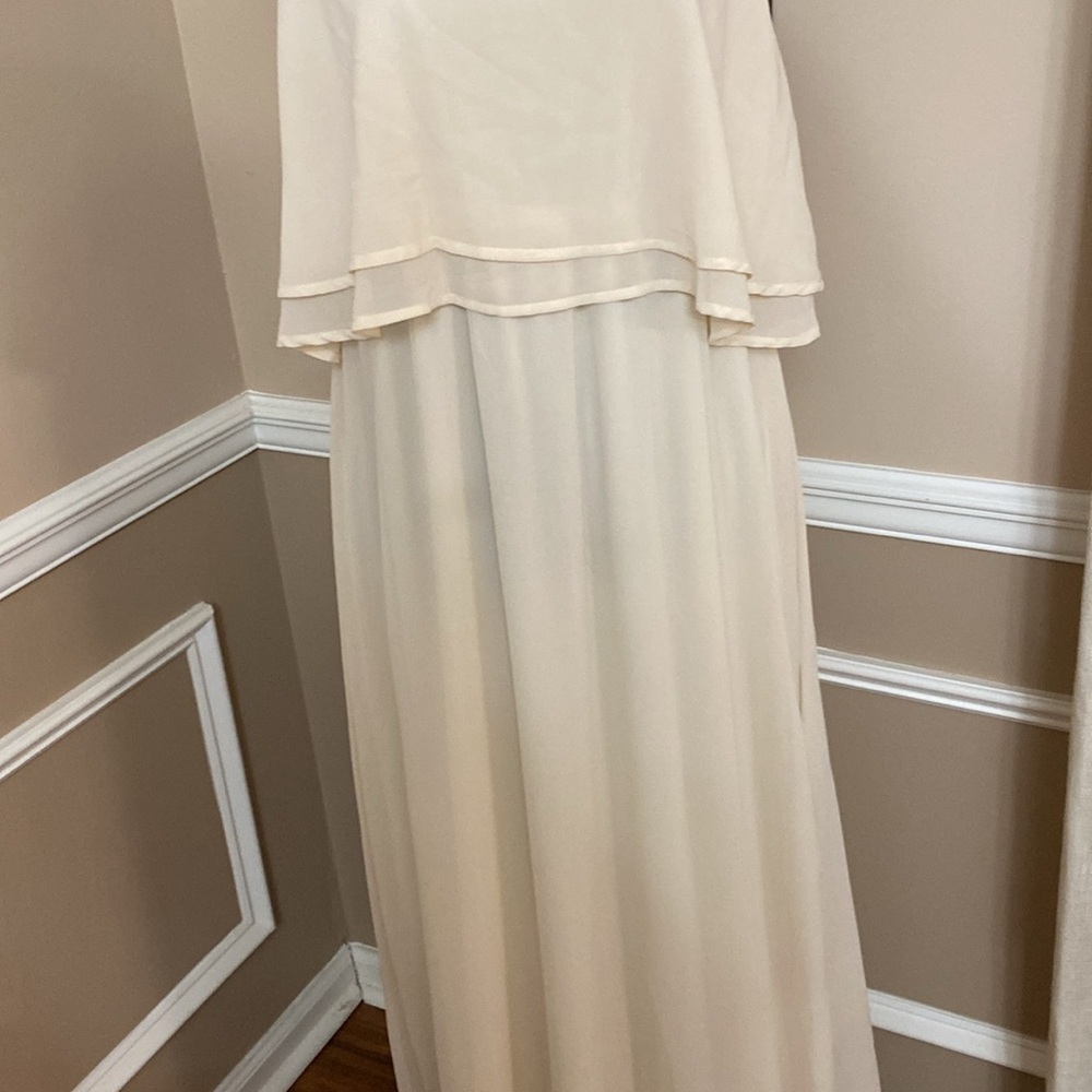 Vanilla Bay Cream Dream Solid Maxi Large NWT - Picture 2 of 13
